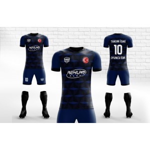 Dijital Baskı Erkek Futbol Forma - 203